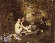 Edouard Manet Le dejeuner sur l herbe oil